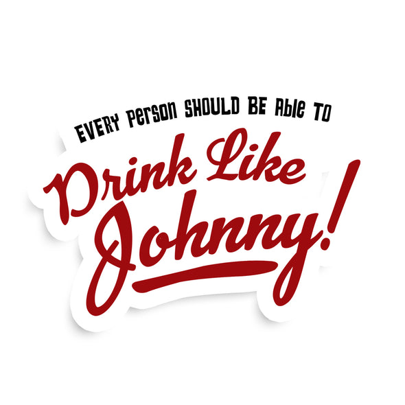 Drink Like Johnny Sticker Pack